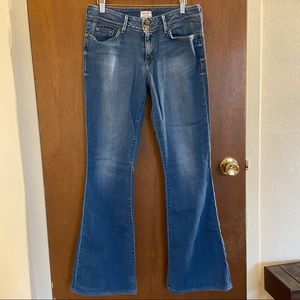 Hudson Low Rise Flare Jeans